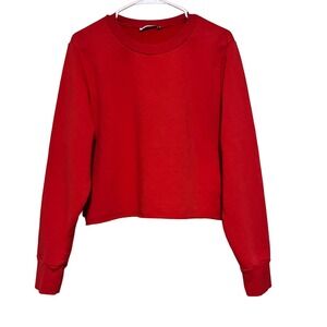 Zara‎ Trafaluc Womens Pullover Crop Top Sweater Size L